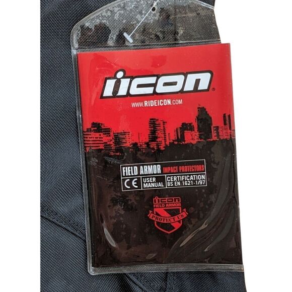 Icon Motorsports Arc Pant in Stealth Black Motorcycle Trousers Men's Size 42 NWT - Picture 6 of 9